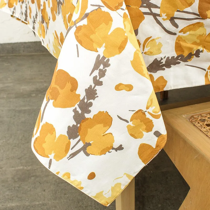 Elys Serene Woven Table Cover -Yellow media 3