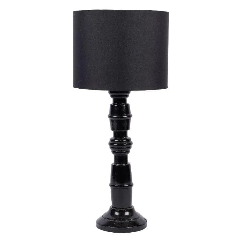Blace Baxter Fabric Table Lamp - Black media 4