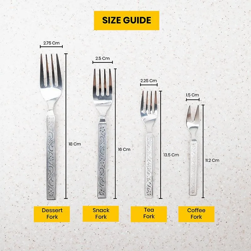 Ibona Snack Fork - Set Of Six media 7