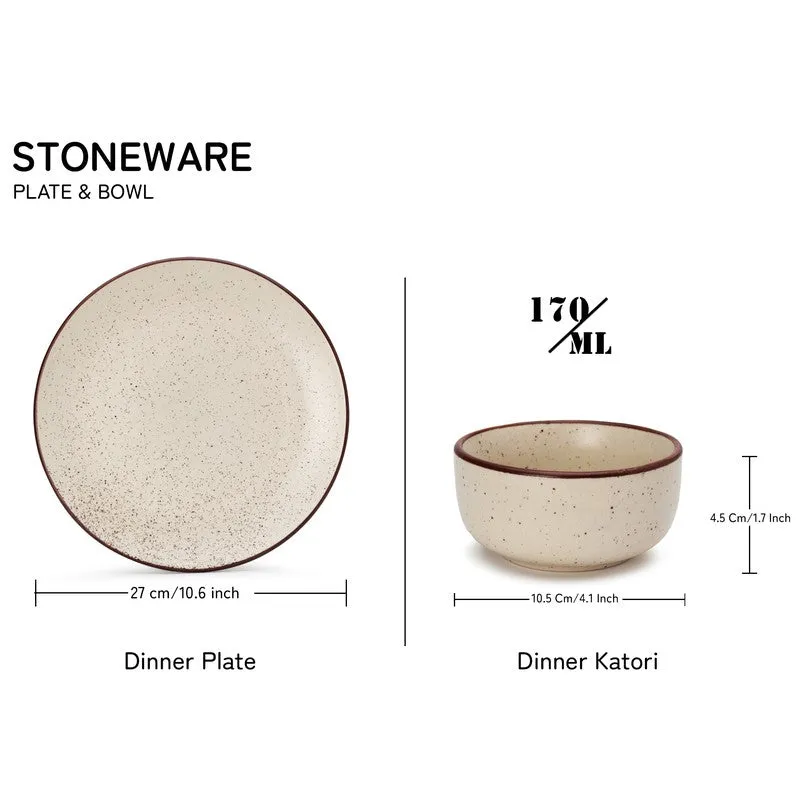 Kestha Dinner Set (Beige) - 12 Piece Set media 8