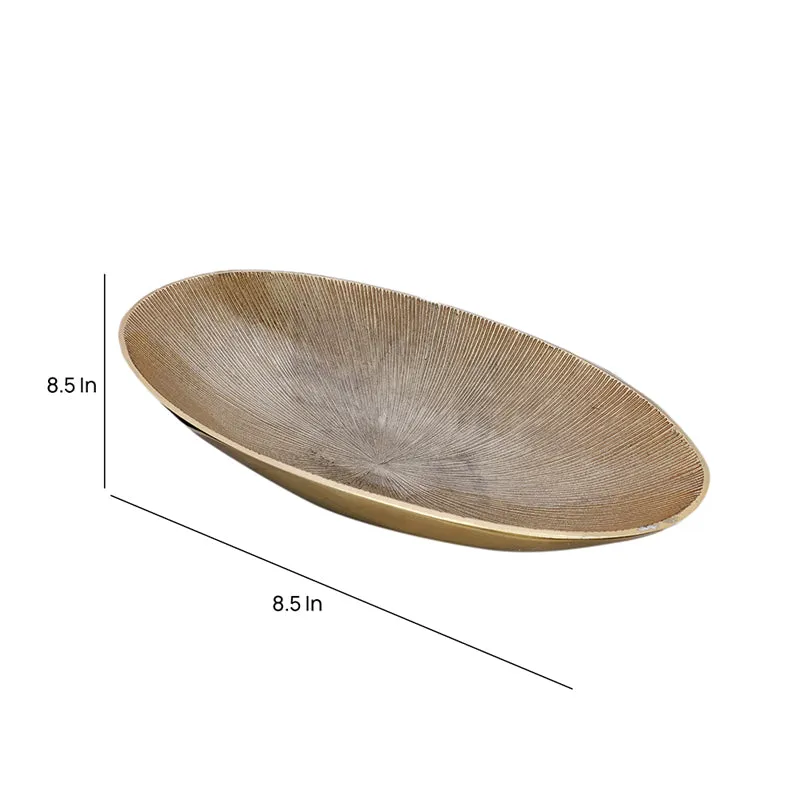 Dawsey Accent Bowl - Gold media 6