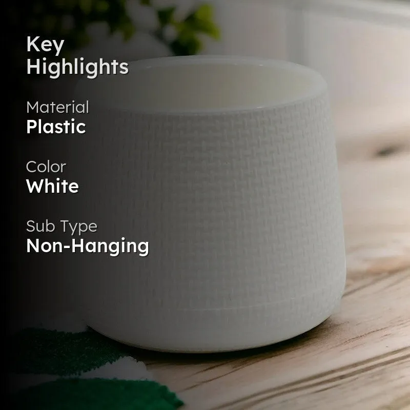 Pure Stem Pot - White media 2