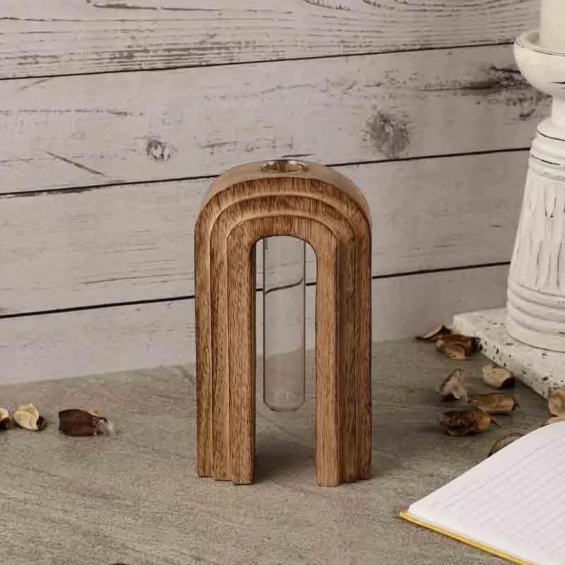 Inverted U Testube Planter - Brown media 5