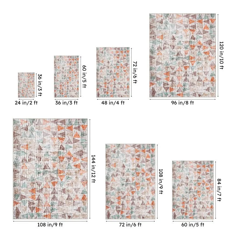 Isaac Geometric Carpet - Brown media 12