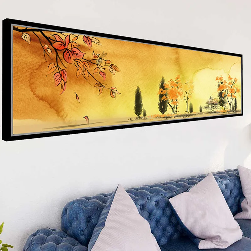 Autumnal Forest Wall Art media 2