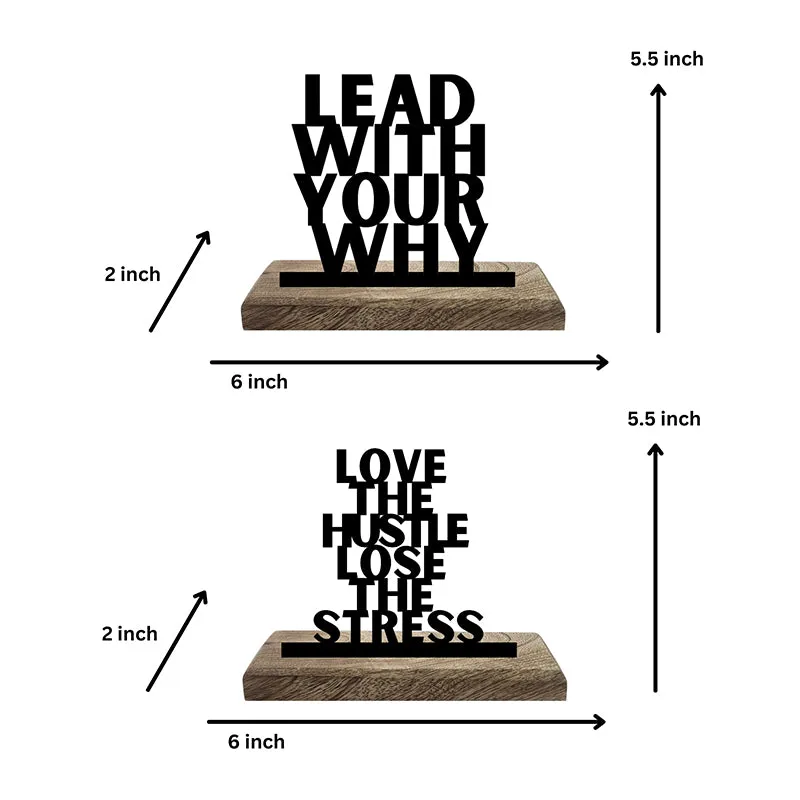 Lose The Stress Showpiece - Set Of Two media 5