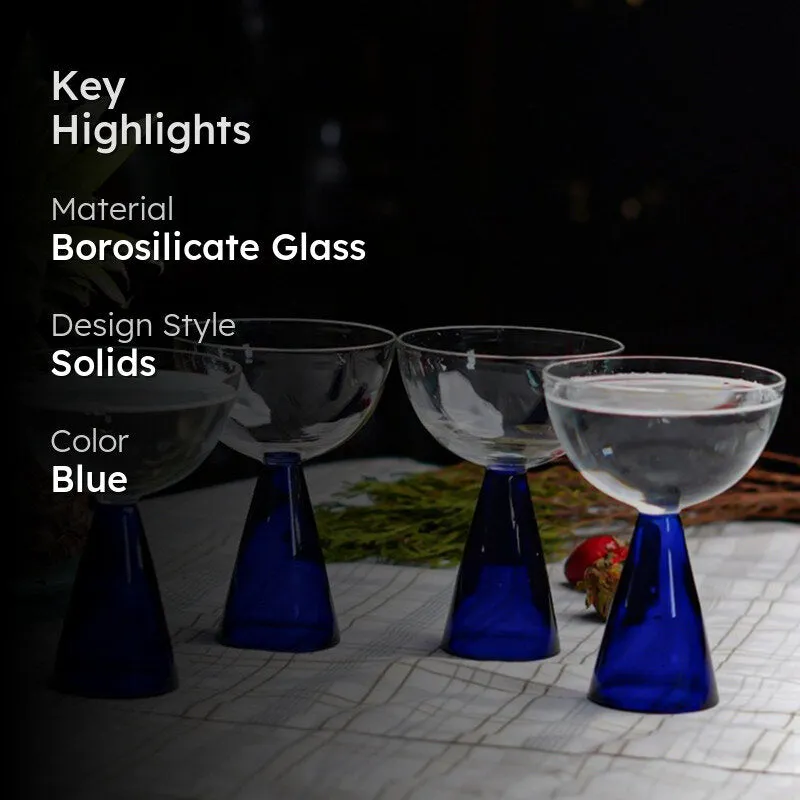 Crimson Charm Wine Glasses(160 mL) - Set Of Four media 2