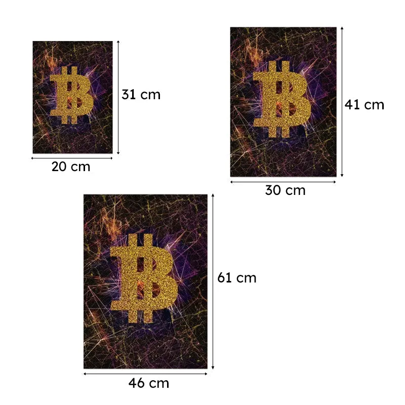 Golden Crypto Wall Poster media 11