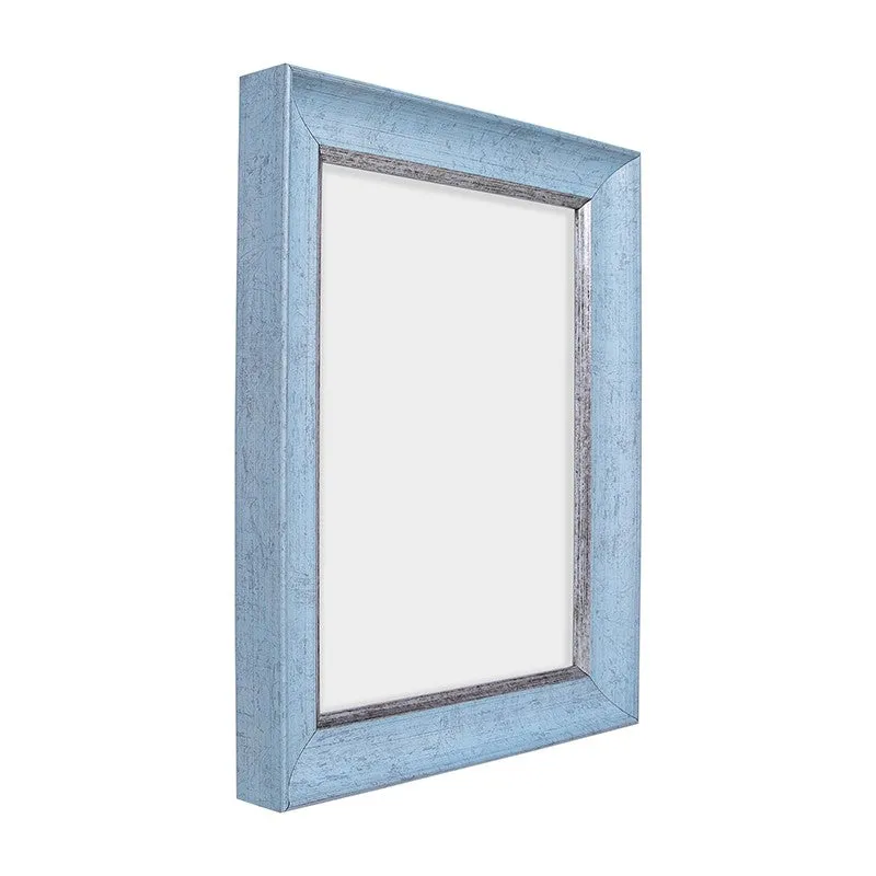 Elegant Vintage Style PVC Photo Frame - Blue media 4