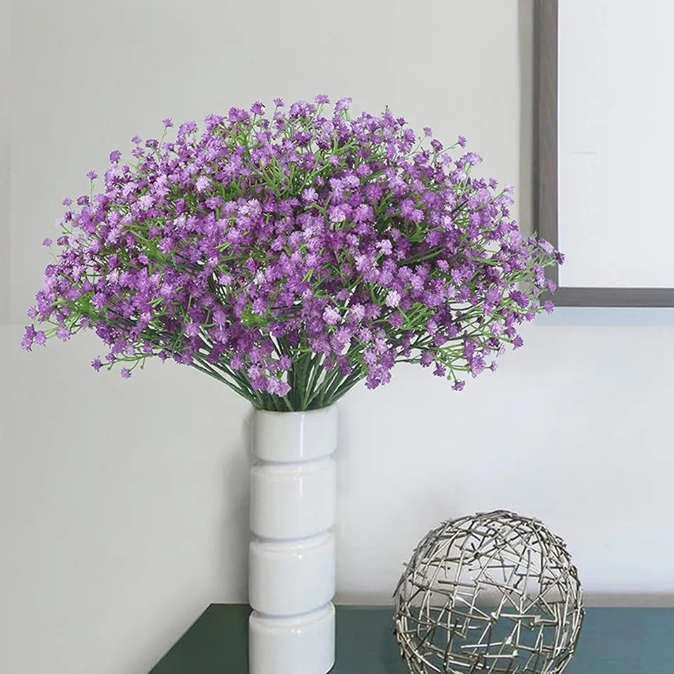Gypsophila Artificial Flower - Set Of Three media 8