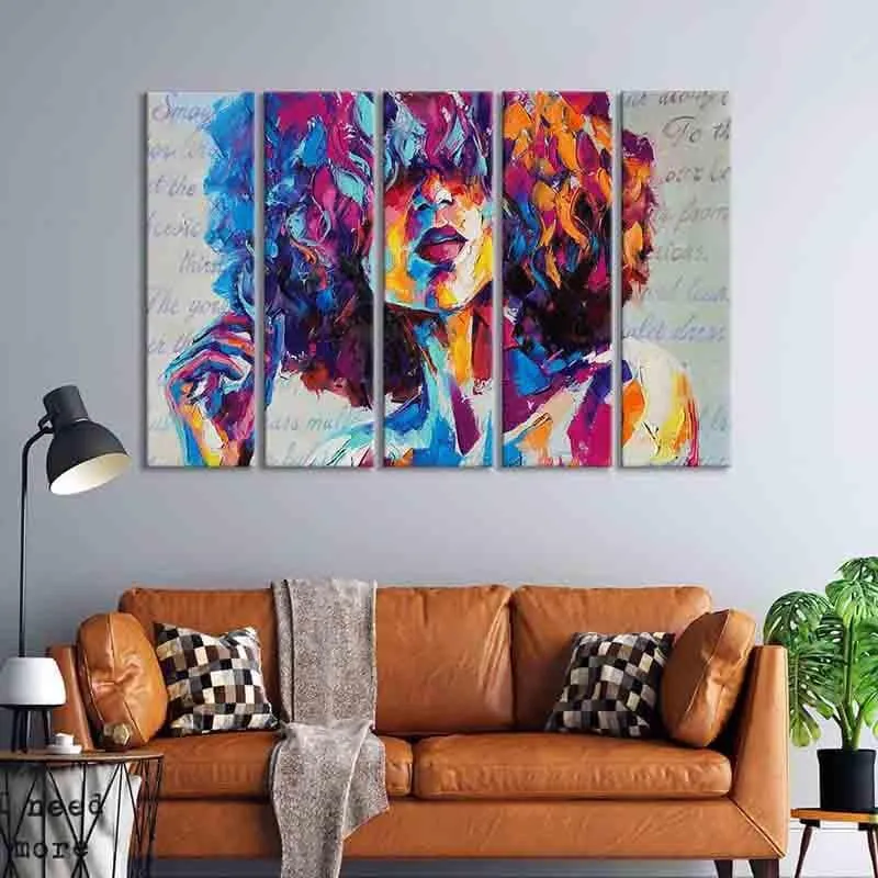 Senora Wall Art - Five Piece Set media 1