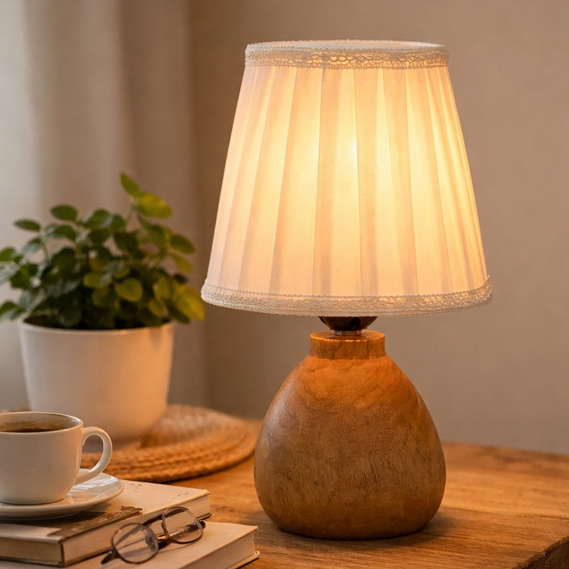 MinimalNest Wooden Table Lamp