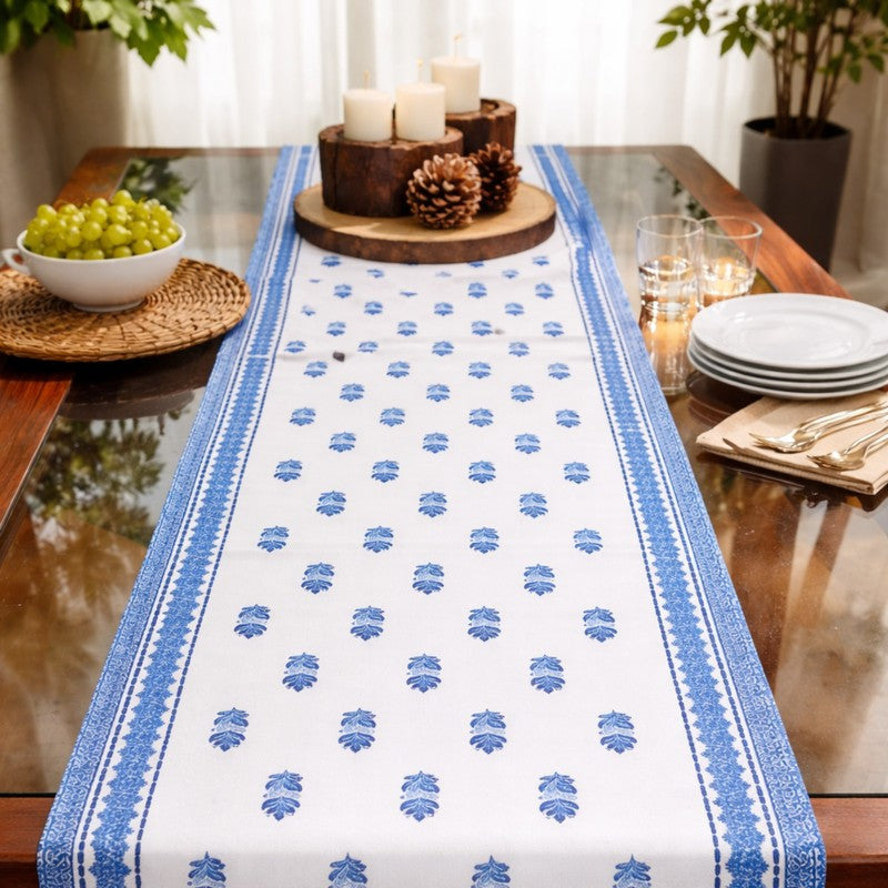 Nile Delta Poly Canvas Table Runner