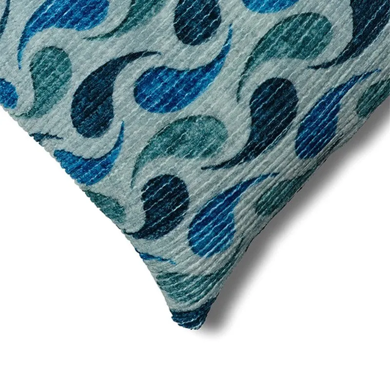 FloralDreamline Cushion Cover - Blue media 4