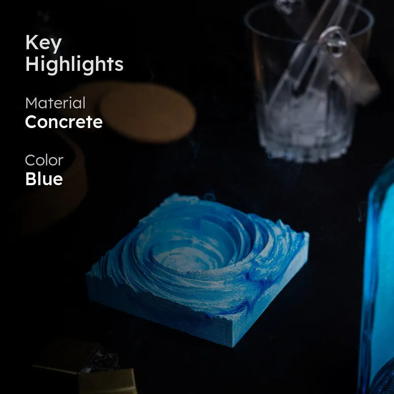 Cyclone Eye Ash Tray - Blue media 2