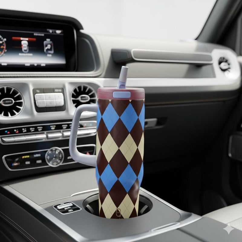 Argyle Luxe Stainless Steel Tumbler - 1200 ML media 5