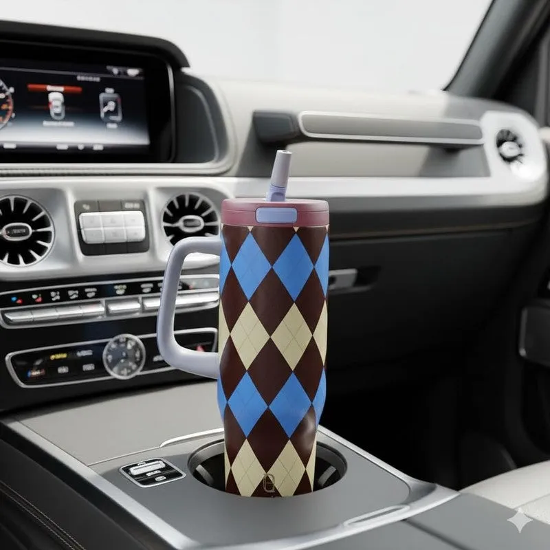 Argyle Luxe Stainless Steel Tumbler - 1200 ML media 5