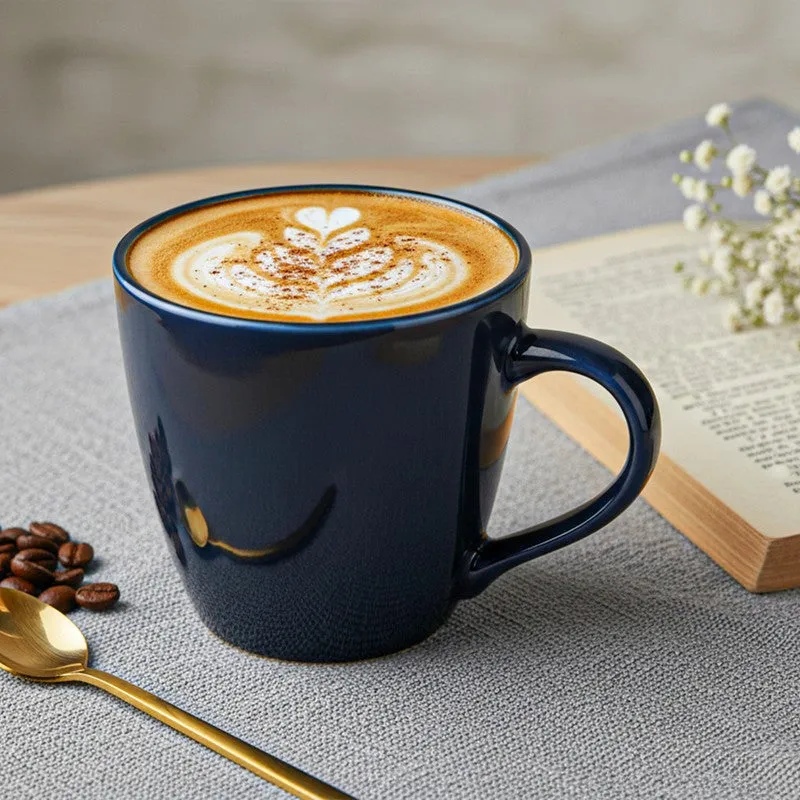 Karvaa Ceramic Coffee Mug (Royal Blue) - 350 mL media 1