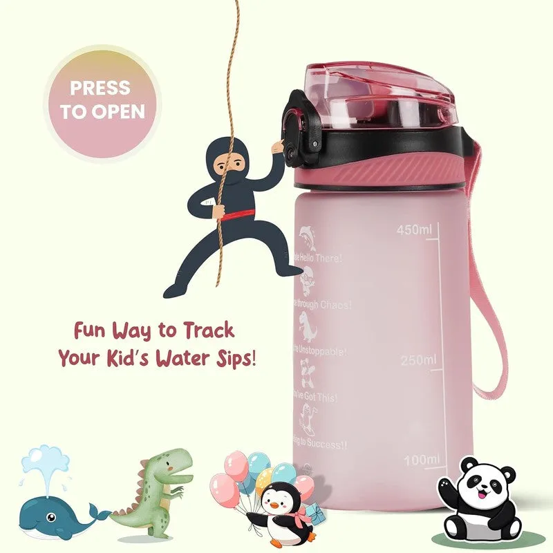 Solara Flexsip Plastic Water Bottle (500 mL) - Pink media 7