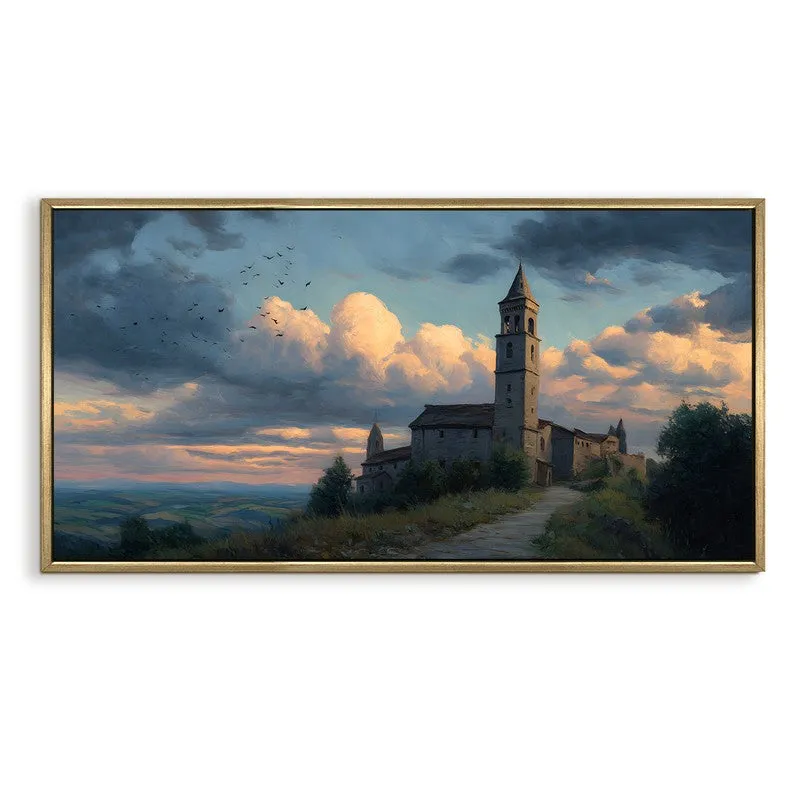Eternal Horizon Canvas Wall Painting With Frame media 3