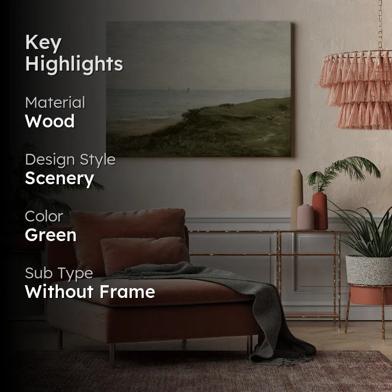 Cliff & Waves Wood Wall Art media 2