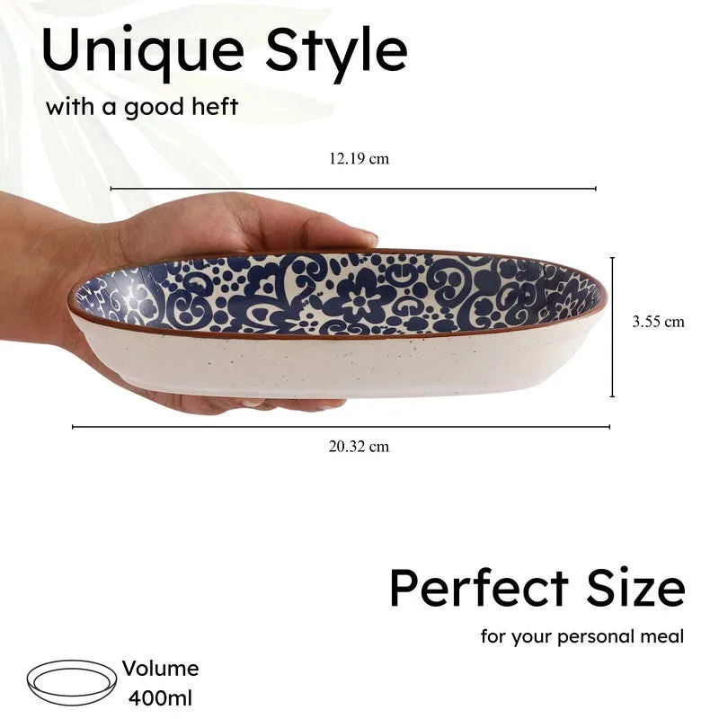 Speckled Stoneware Platter - Set Of Two media 9