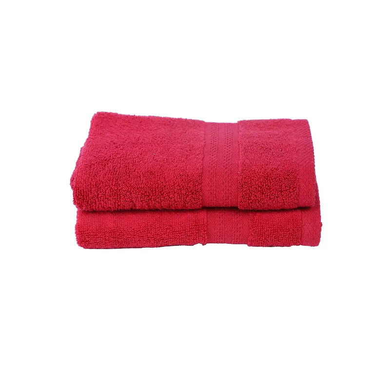 Miorah Hand Towel (Red) - Set Of Two media 5