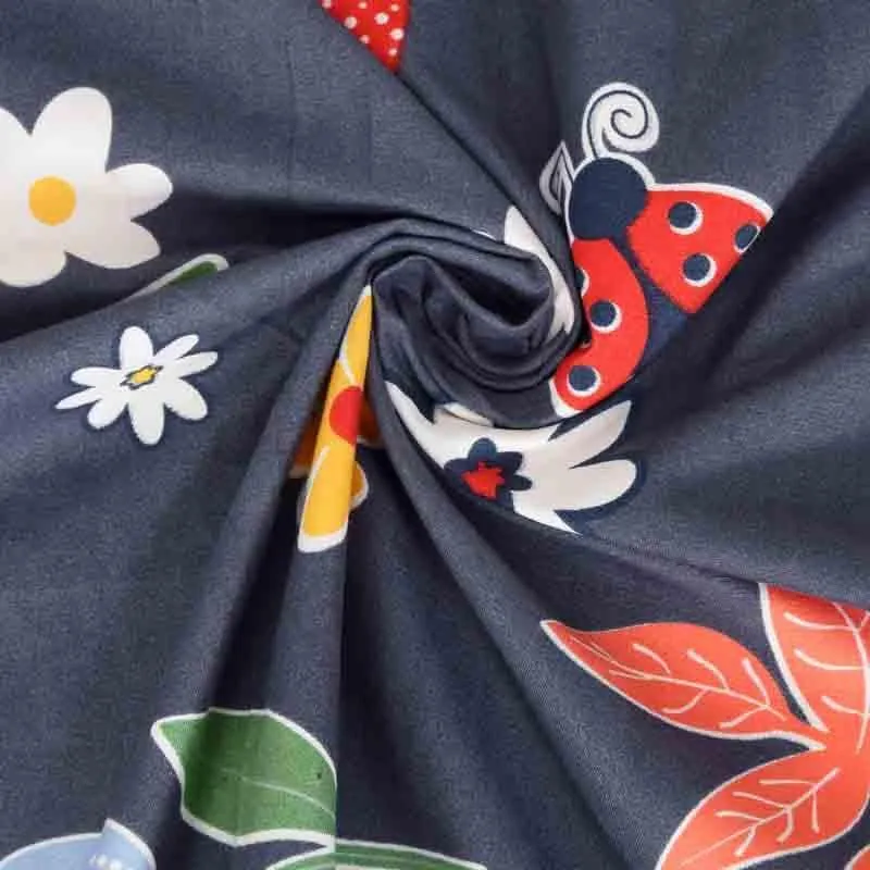 Gouche Florals Bedsheet - 140 GSM media 5