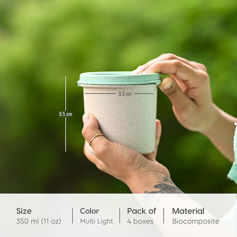 Eco Stack Container Box (350 mL Each) - Set Of Four media 7