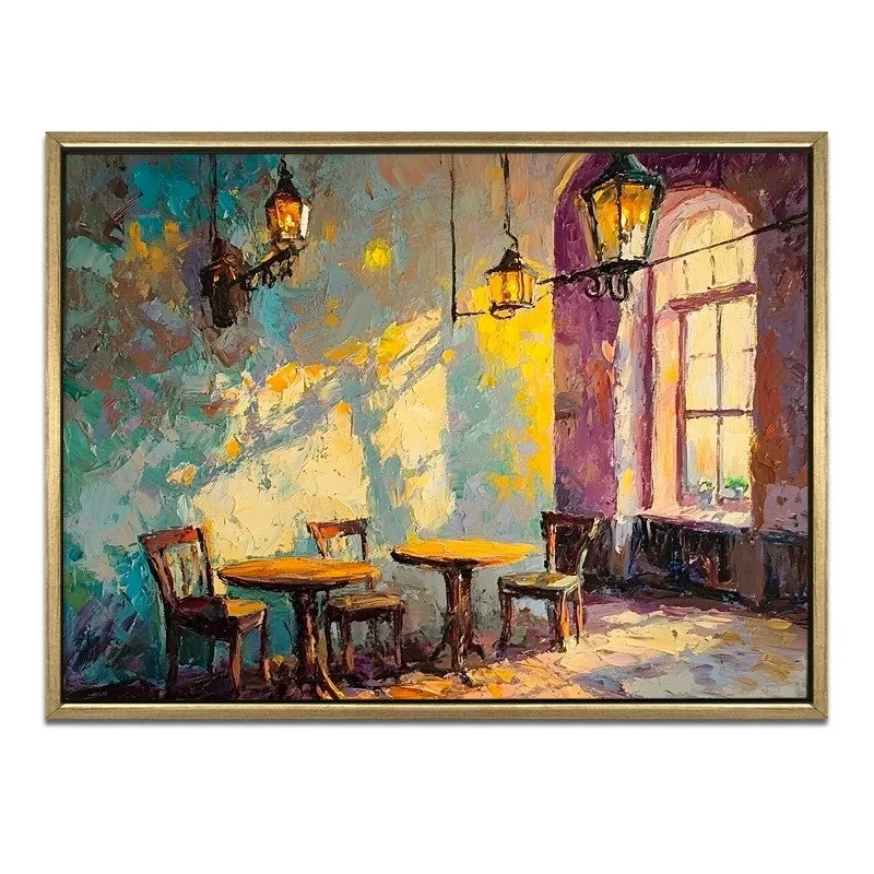 Cafevista Canvas Wall Painting With Frame media 3
