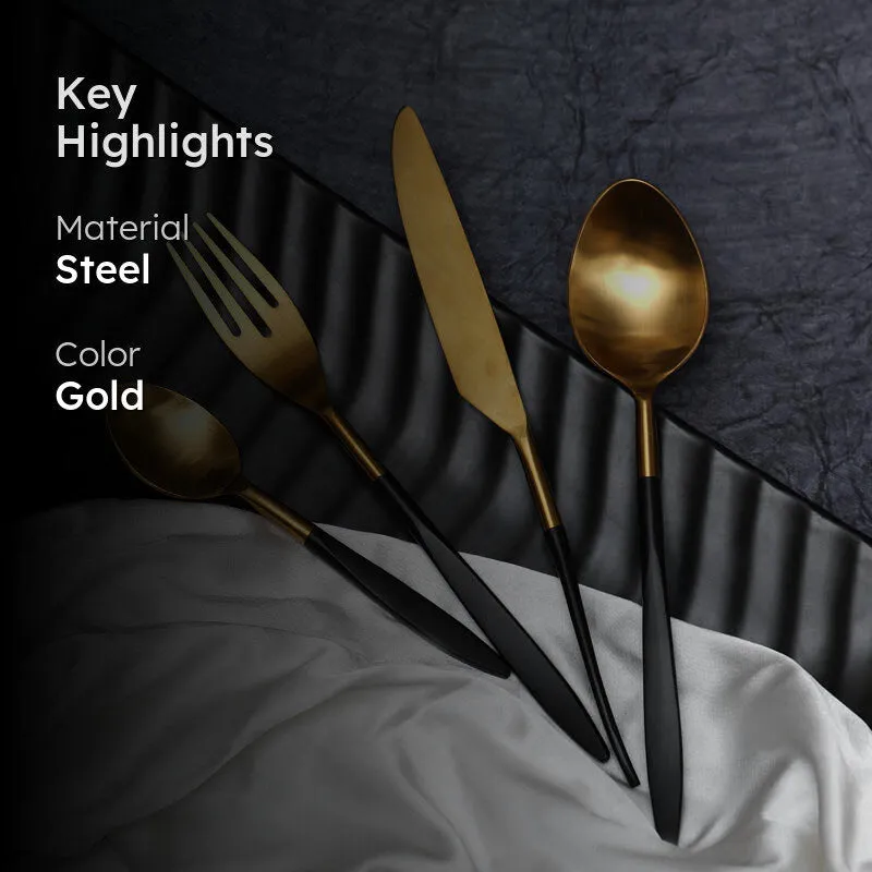 Nibla Cutlery Set - Twenty Four Piece Set media 2