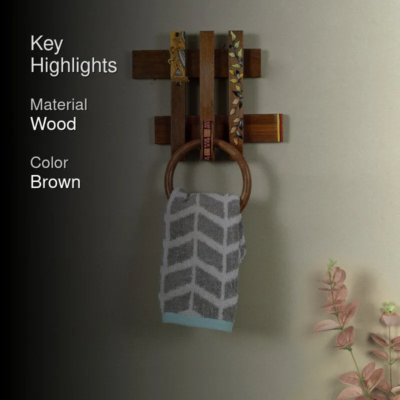 Sira Handcrafted Towel Hanger media 2