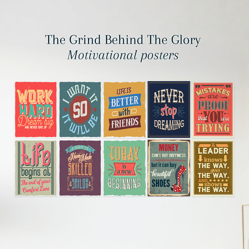 Inspire & Motivate Wall Poster - Set Of Ten media 5