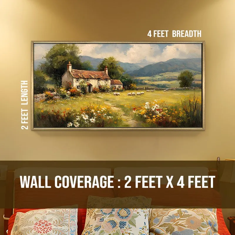 Sunlit Valley Blossom Home Wall Art media 8