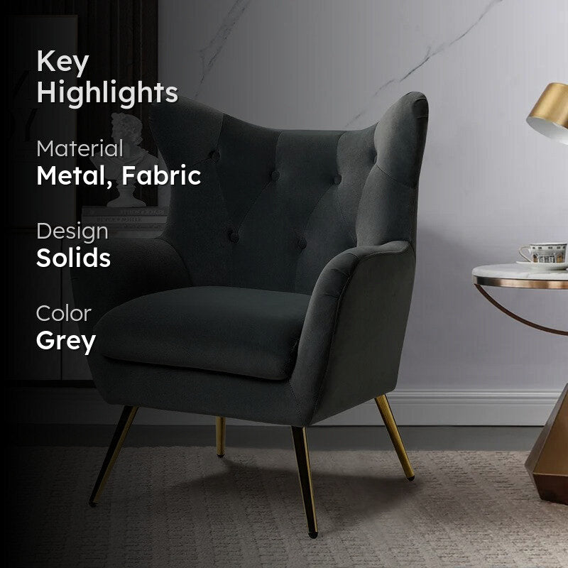 Dawson Lounge Chair - Grey media 2