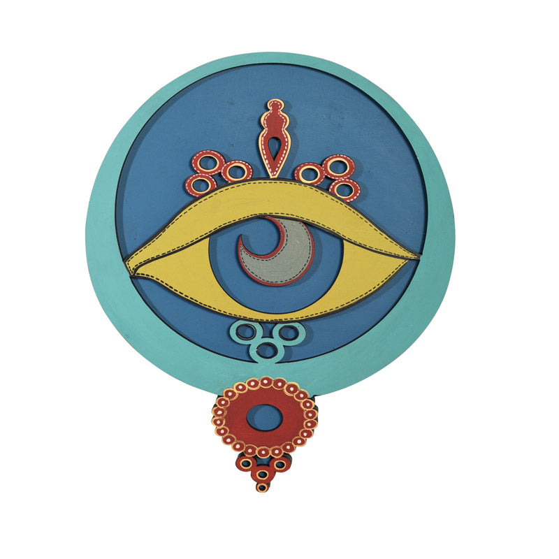 Kamalakshi Wooden Wall Accent media 3