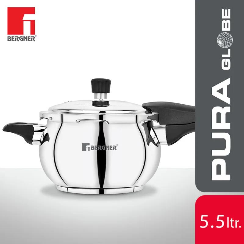Bergner Induction Safe Pressure Cooker - 5500 ml/20 Inches media 3
