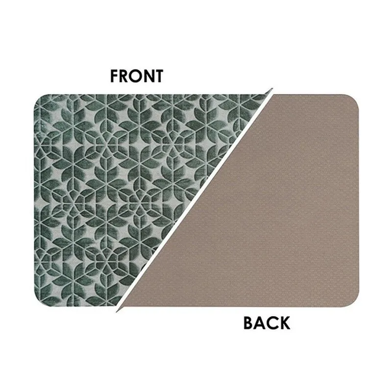 Abstract Balance Kitchen Floor Mats (Midnight Blue) - Set of media 8