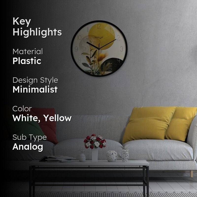 Grassy Glee Wall Clock media 2