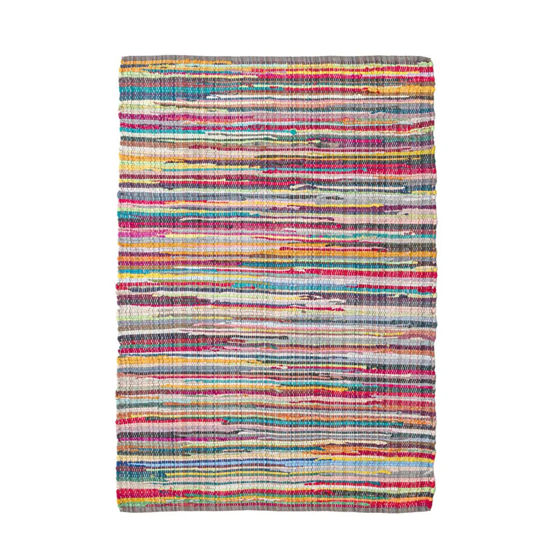 Elyra Handwoven Cotton Rug media 1