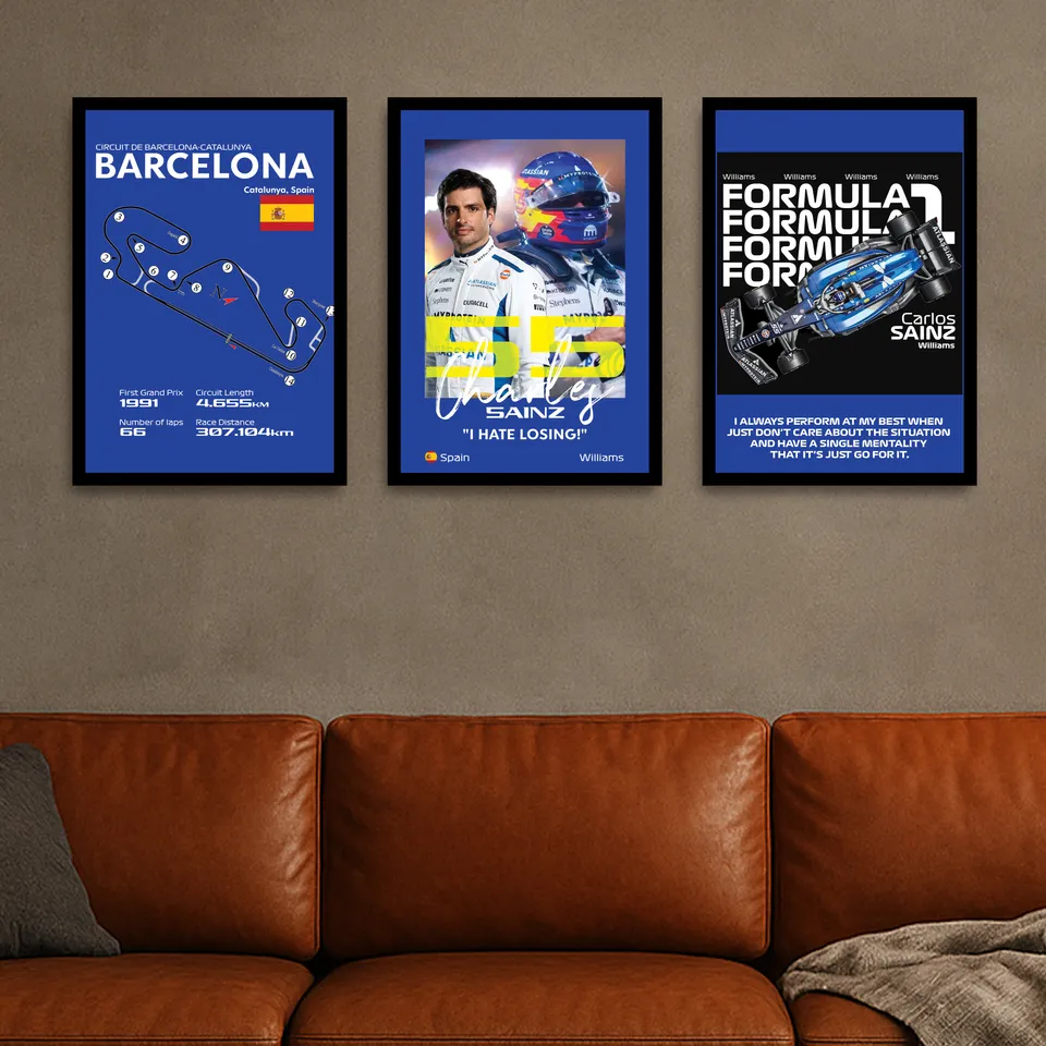 Race Weekend Legends Wall Art - Set Of Three media 6
