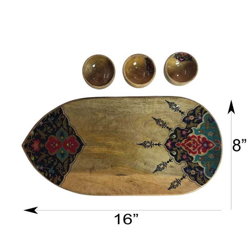 Misni Ethnic Wood Platter media 6
