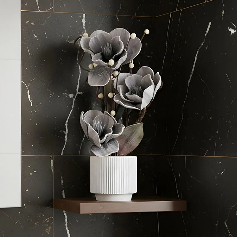 AarviDecor Ashen Bloom Foam Artificial Plants media 5