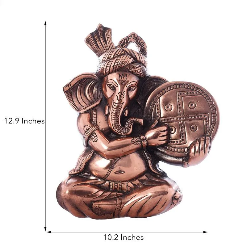 Vinayaka Music Religious Metal Wall Accent media 5