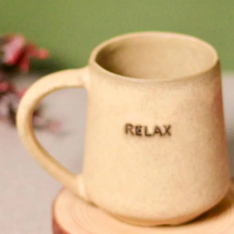 Relax Ceramic Coffee Ceramic Coffee Mug (300 mL) media 5