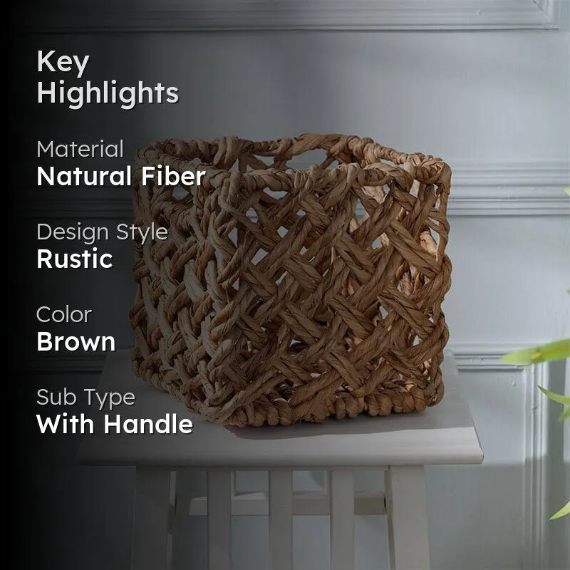 Lama Natural Fiber Storage Basket media 2