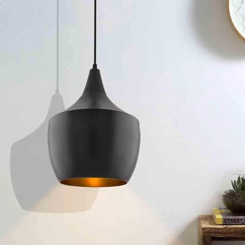 Black Magique Metal Ceiling Lamp media 1