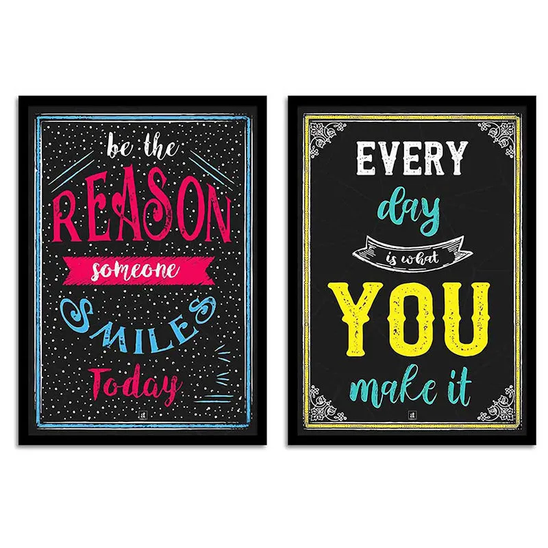 Reason & Smile Wall Art - Set Of Two media 5