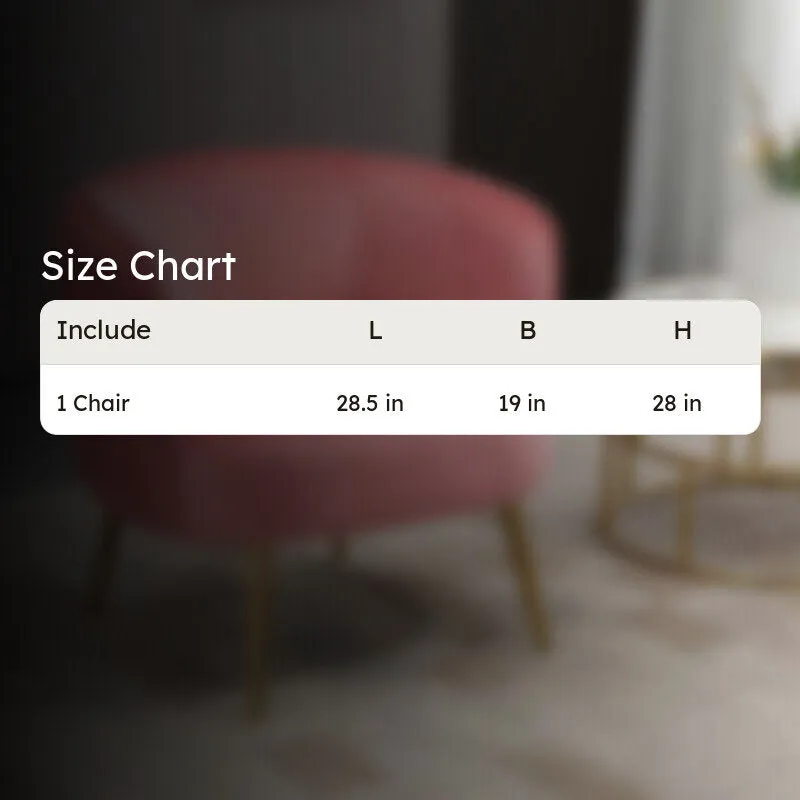 Leiser Accent Chair - Pink media 9