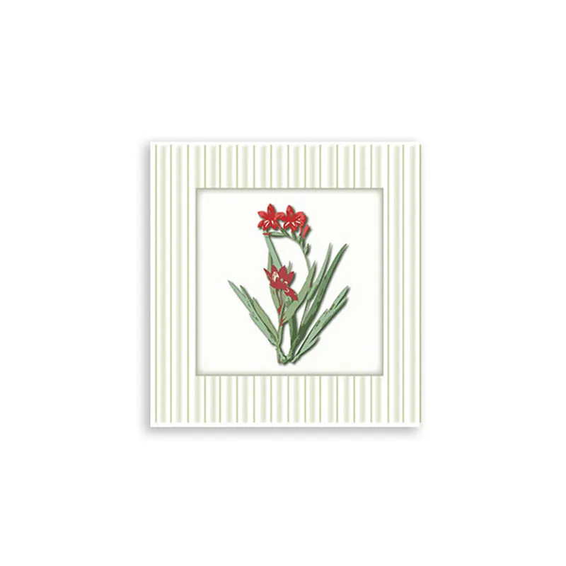 Stems & Scarlet Wall Art media 3